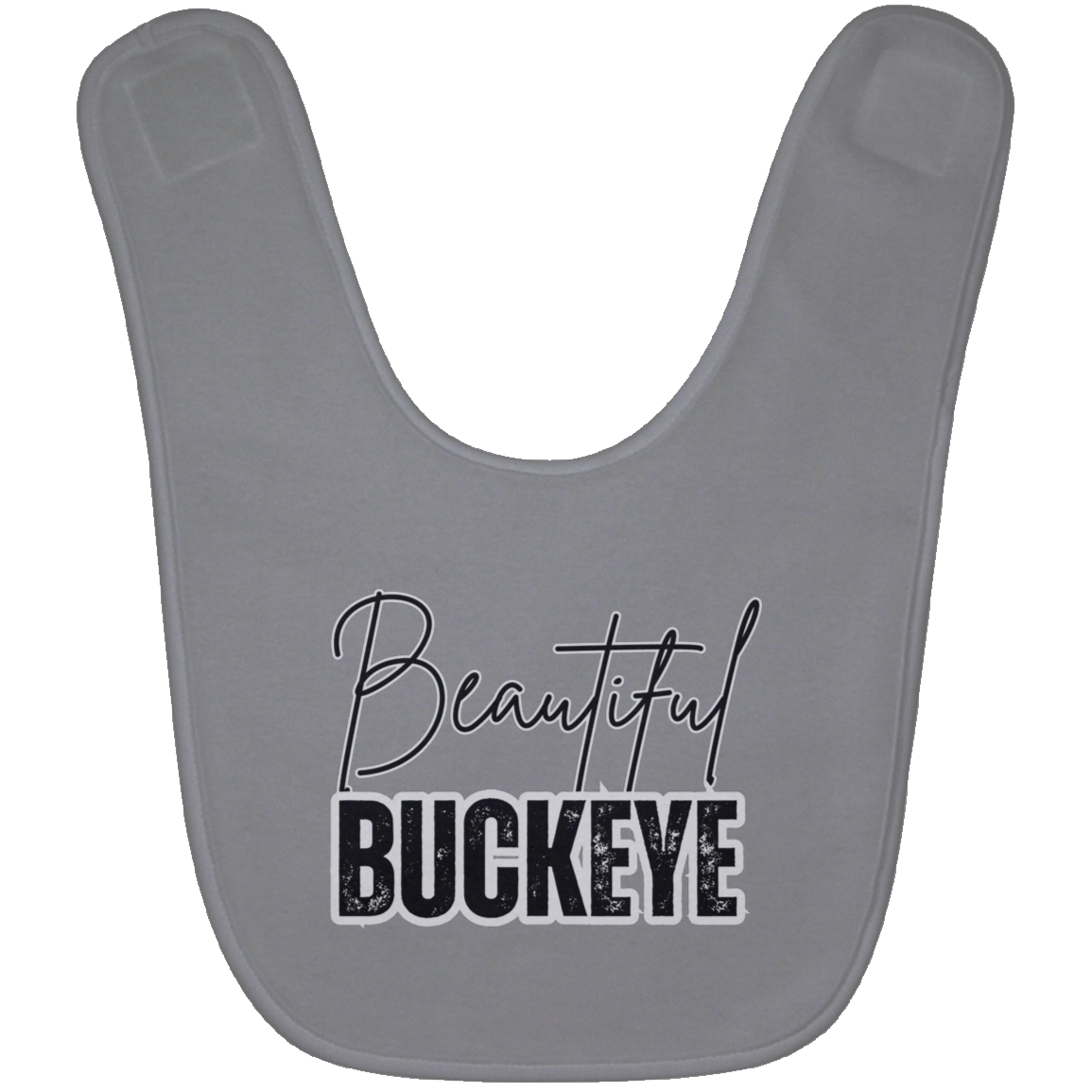 BEAUTIFUL Ohio State Baby Bib