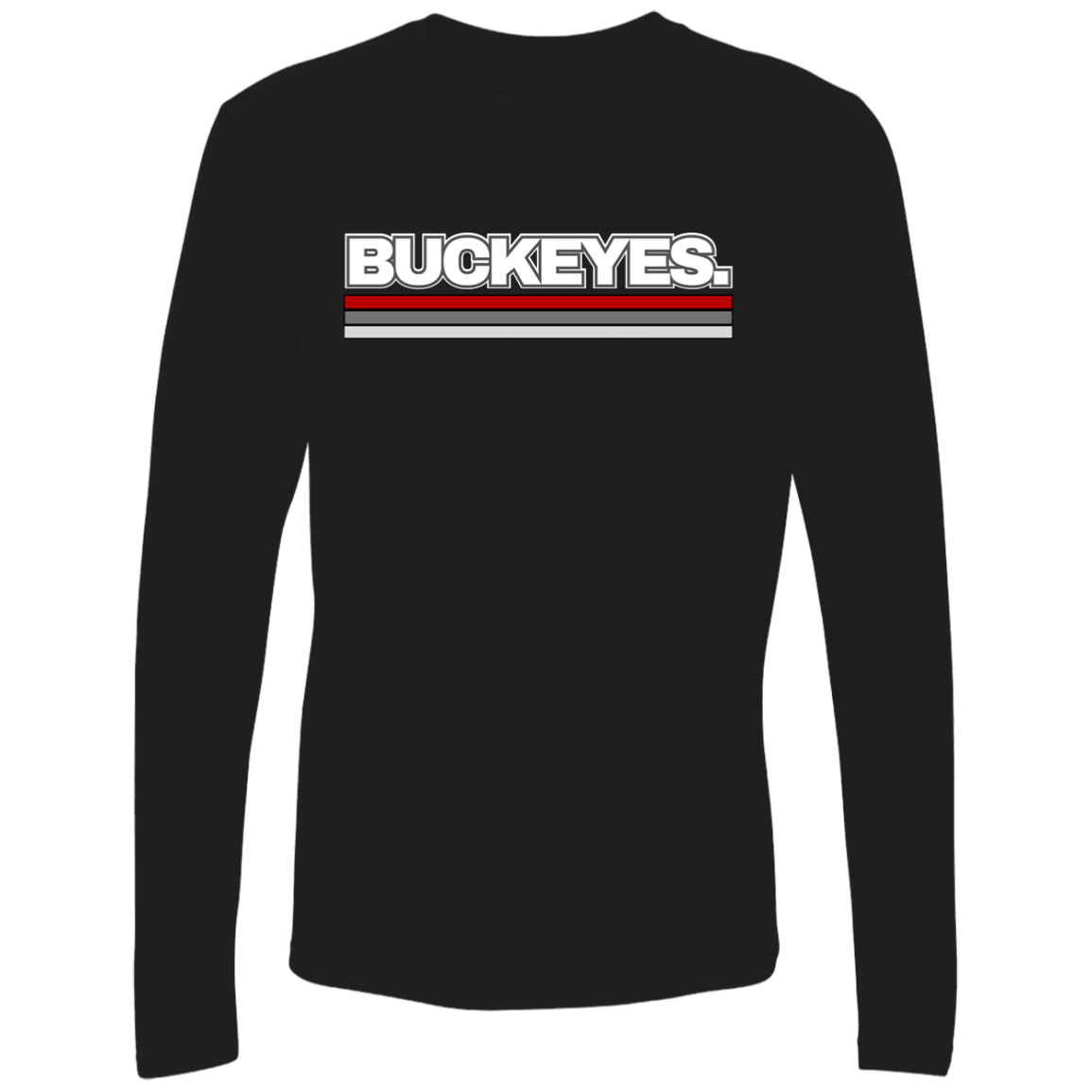 BUCKEYES. Ohio State Men's Premium LS