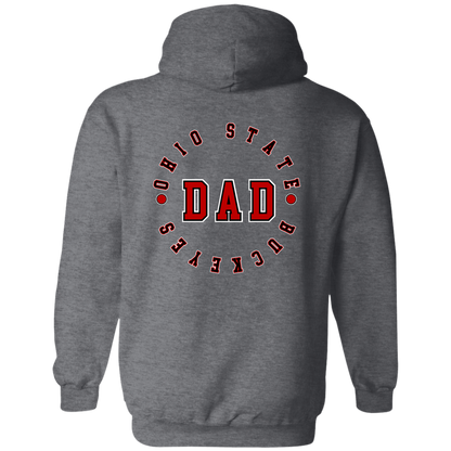 DAD Ohio State Zip Up Hooded Sweatshirt