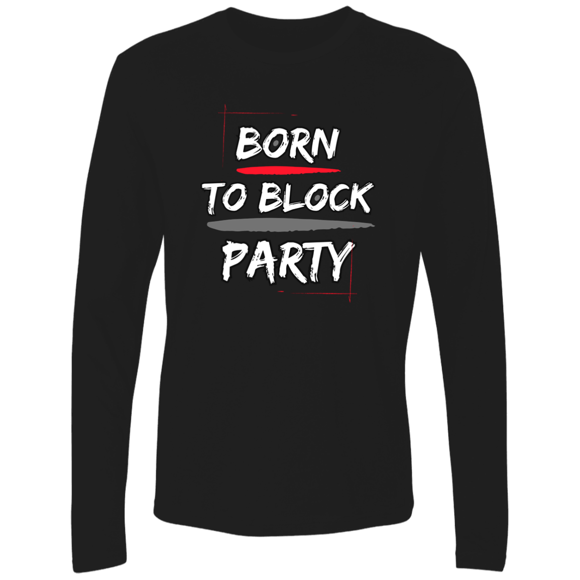 BLOCKPARTY Ohio State Men's Premium LS