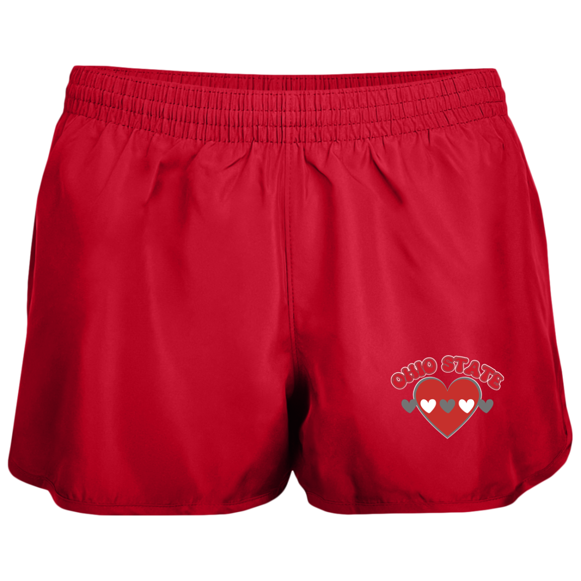 LOVE Ohio State Ladies' Wayfarer Running Shorts