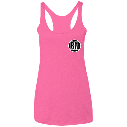 BNB Ohio State Ladies' Triblend Racerback Tank