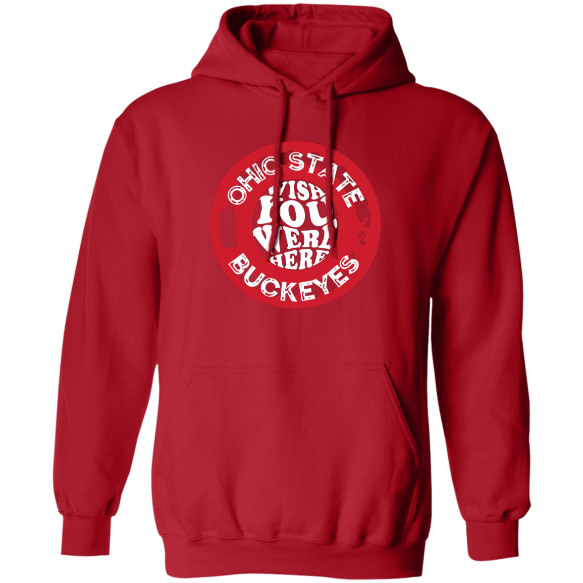 WISH Ohio State Pullover Hoodie