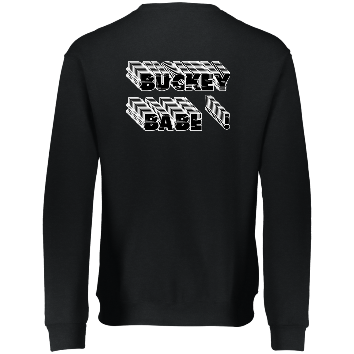 BUCKEYEBABE Ohio State Dri-Power Fleece Crewneck Sweatshirt