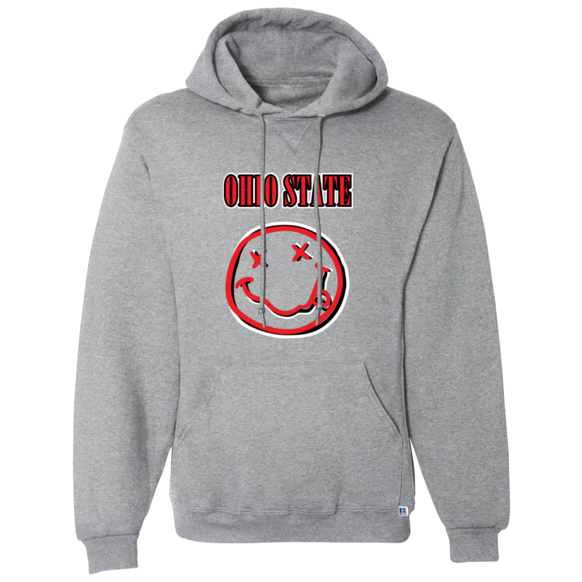 TEAMSPIRIT Ohio State Dri-Power Fleece Pullover Hoodie