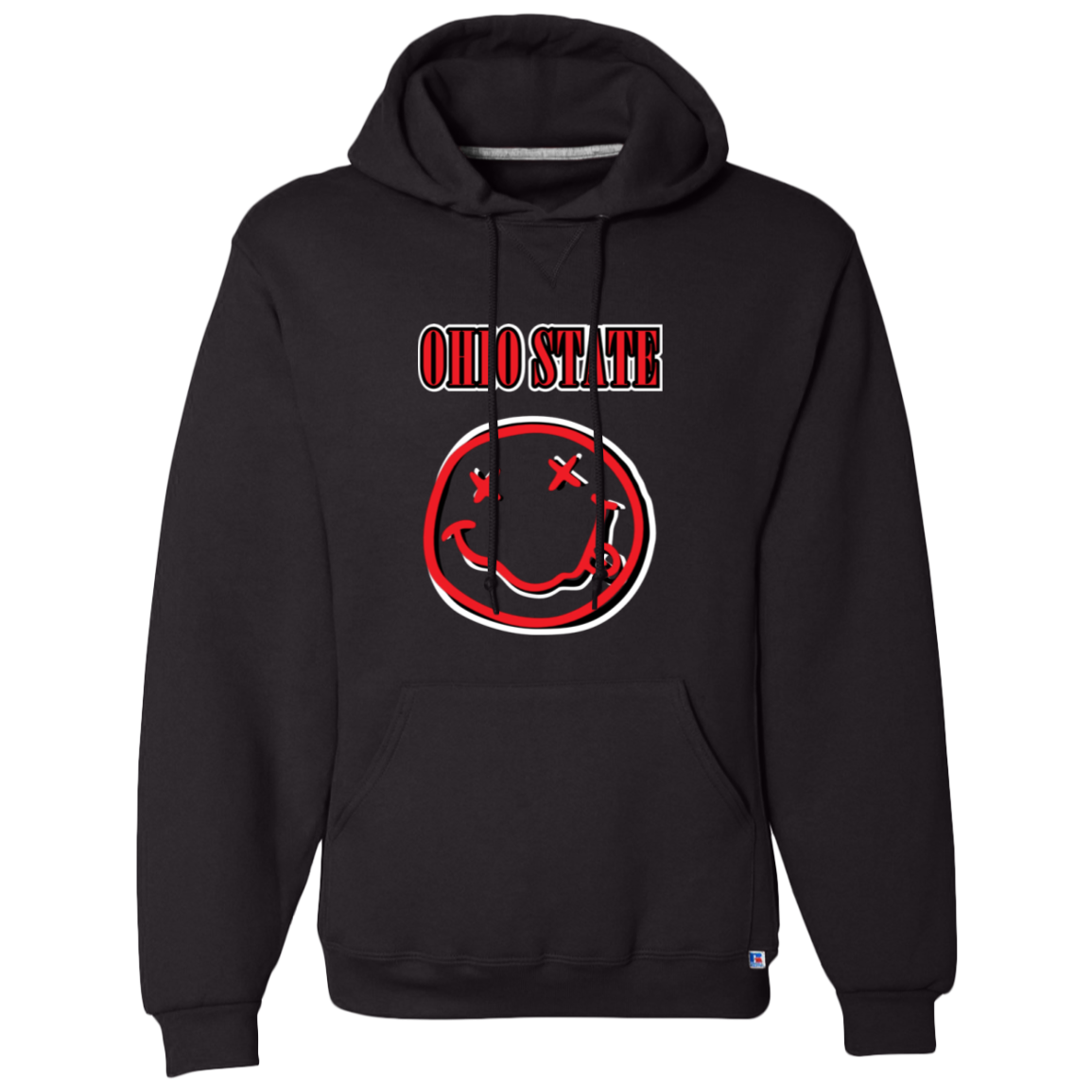 TEAMSPIRIT Ohio State Dri-Power Fleece Pullover Hoodie