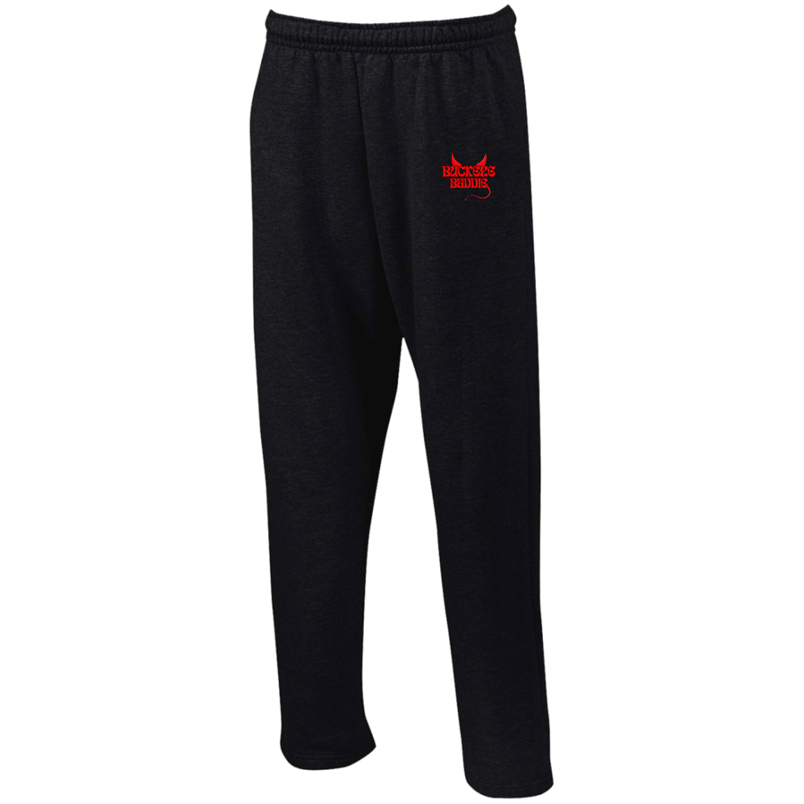 BADDIE Ohio State Open Bottom Sweatpants with Pockets