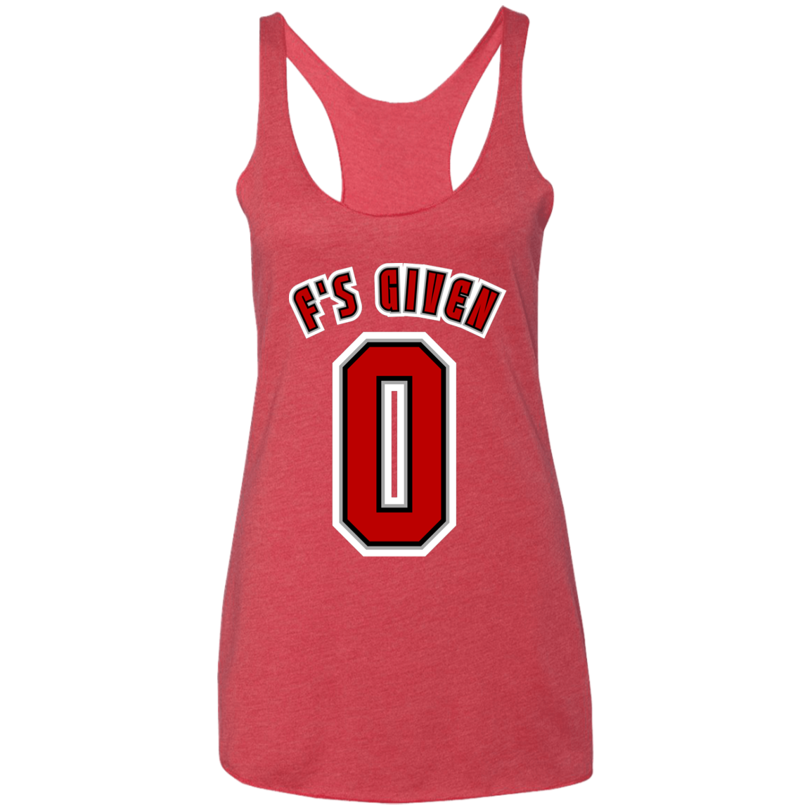 F'SGIVEN Ohio State Ladies' Triblend Racerback Tank