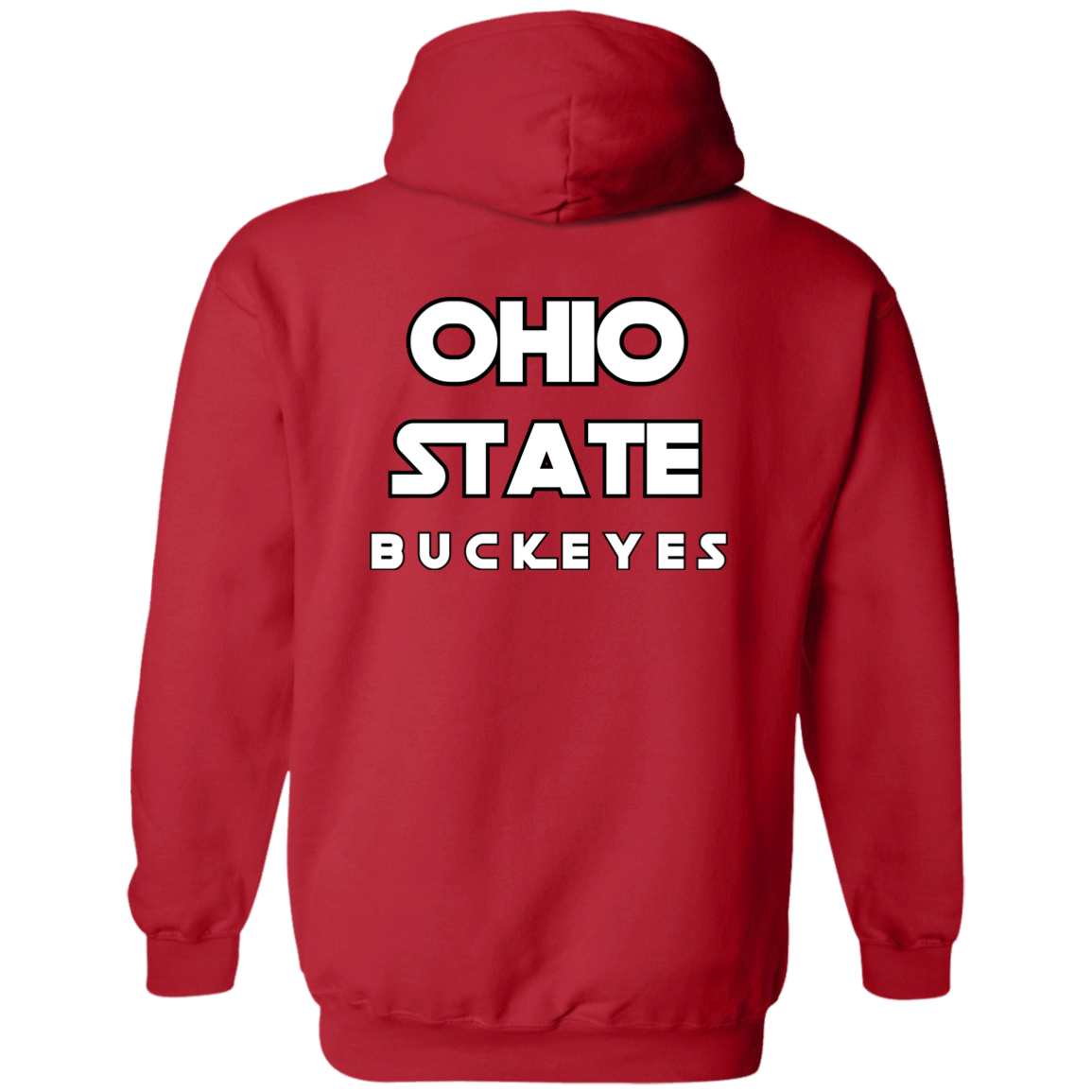 STAR Ohio State Zip Up Hooded Sweatshirt