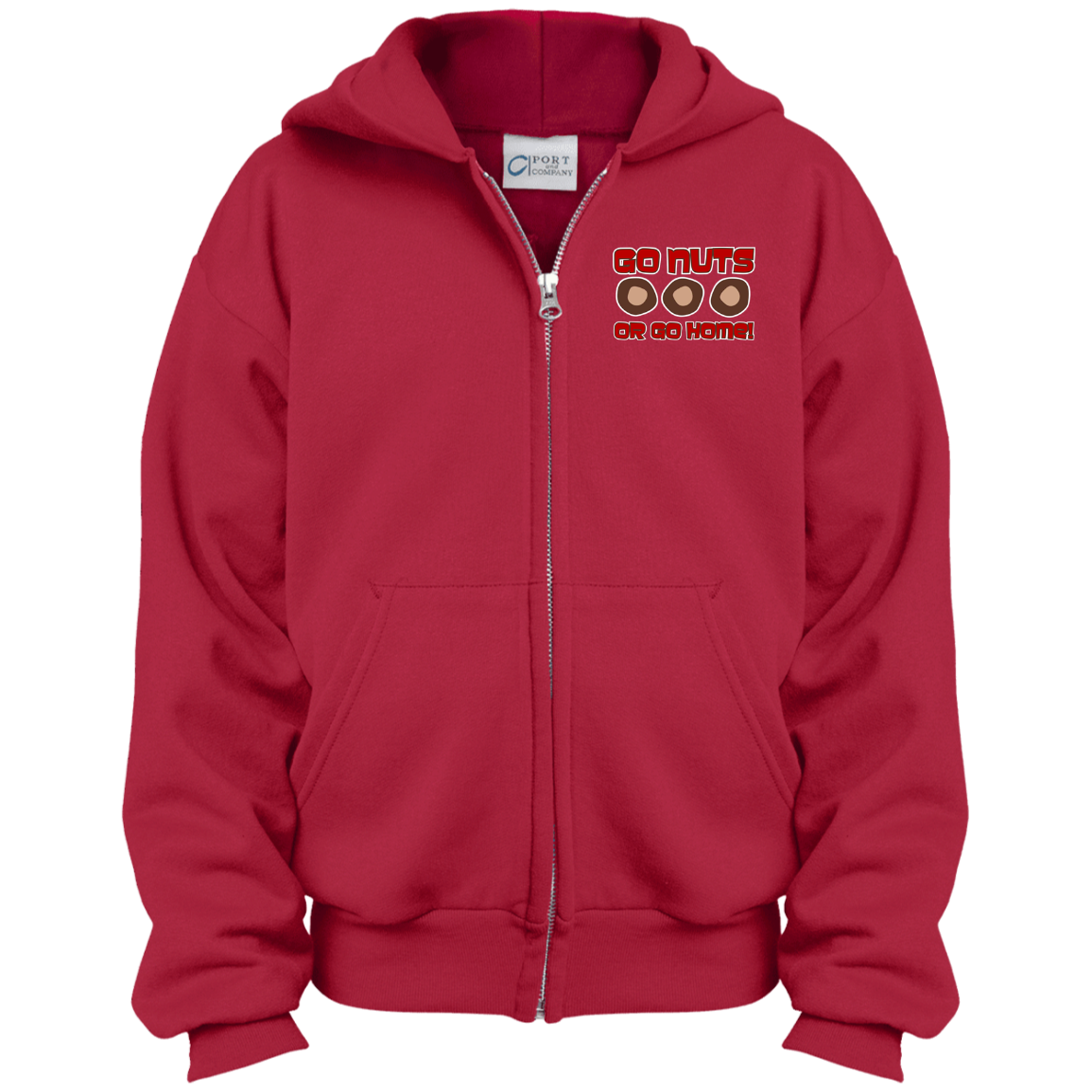 GONUTS Ohio State Youth Full Zip Hoodie