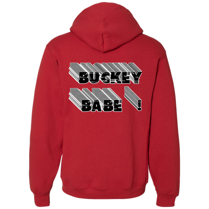 BUCKEYEBABE Ohio State Dri-Power Fleece Pullover Hoodie