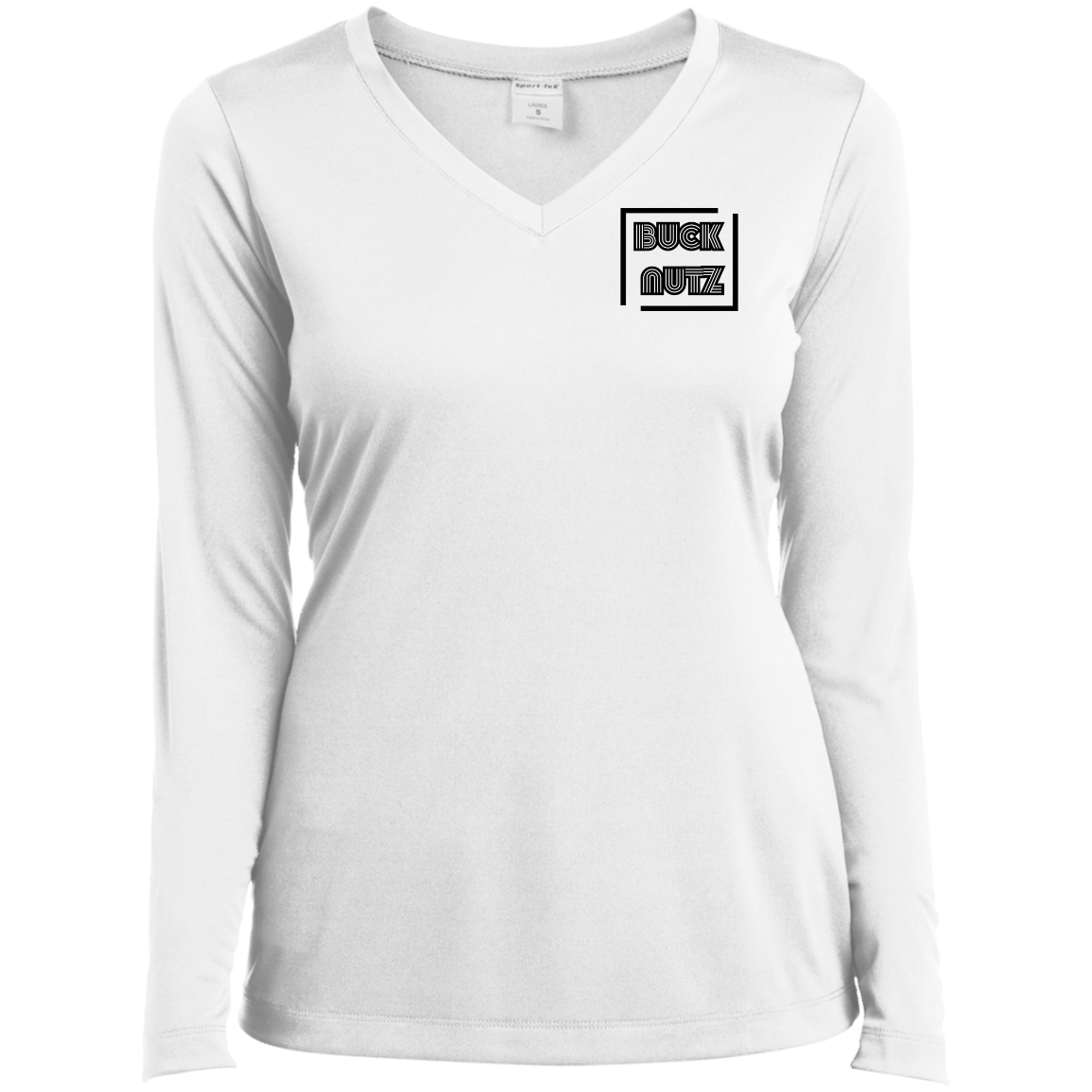 TANK NIGHT Ohio State Ladies’ Long Sleeve Performance V-Neck Tee