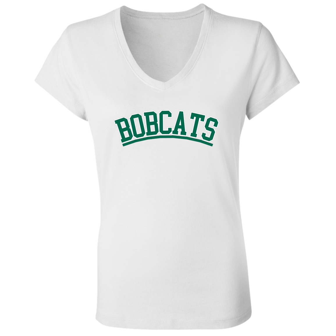 Ohio Univ BC Ladies' Jersey V-Neck T-Shirt