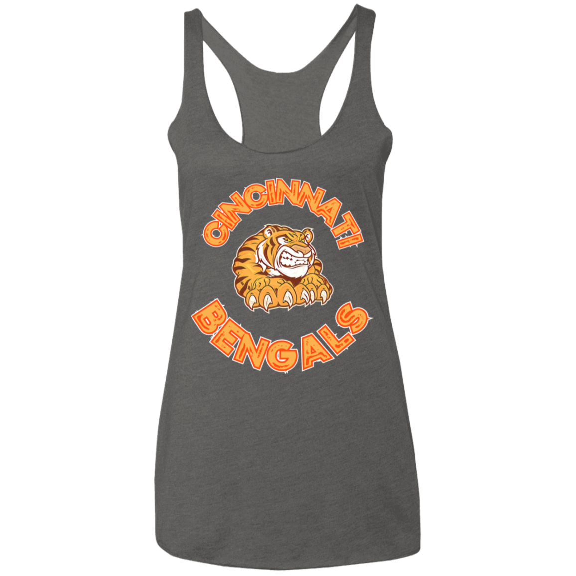 Cincinnati RETRO Ladies' Triblend Racerback Tank