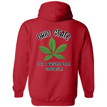 SERIOUSLY Ohio State Zip Up Hooded Sweatshirt