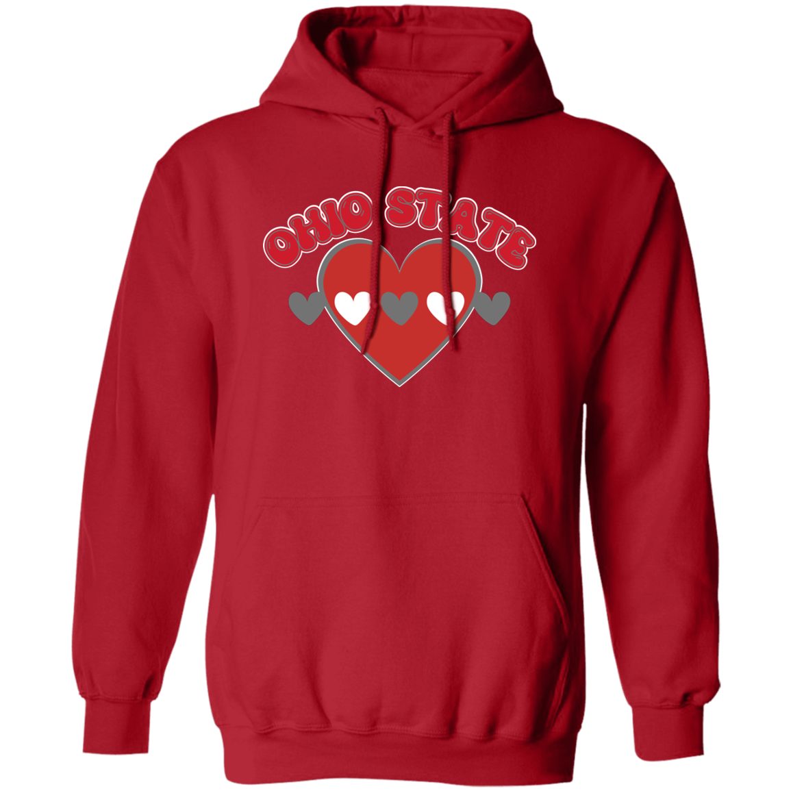 LOVE Ohio State Pullover Hoodie