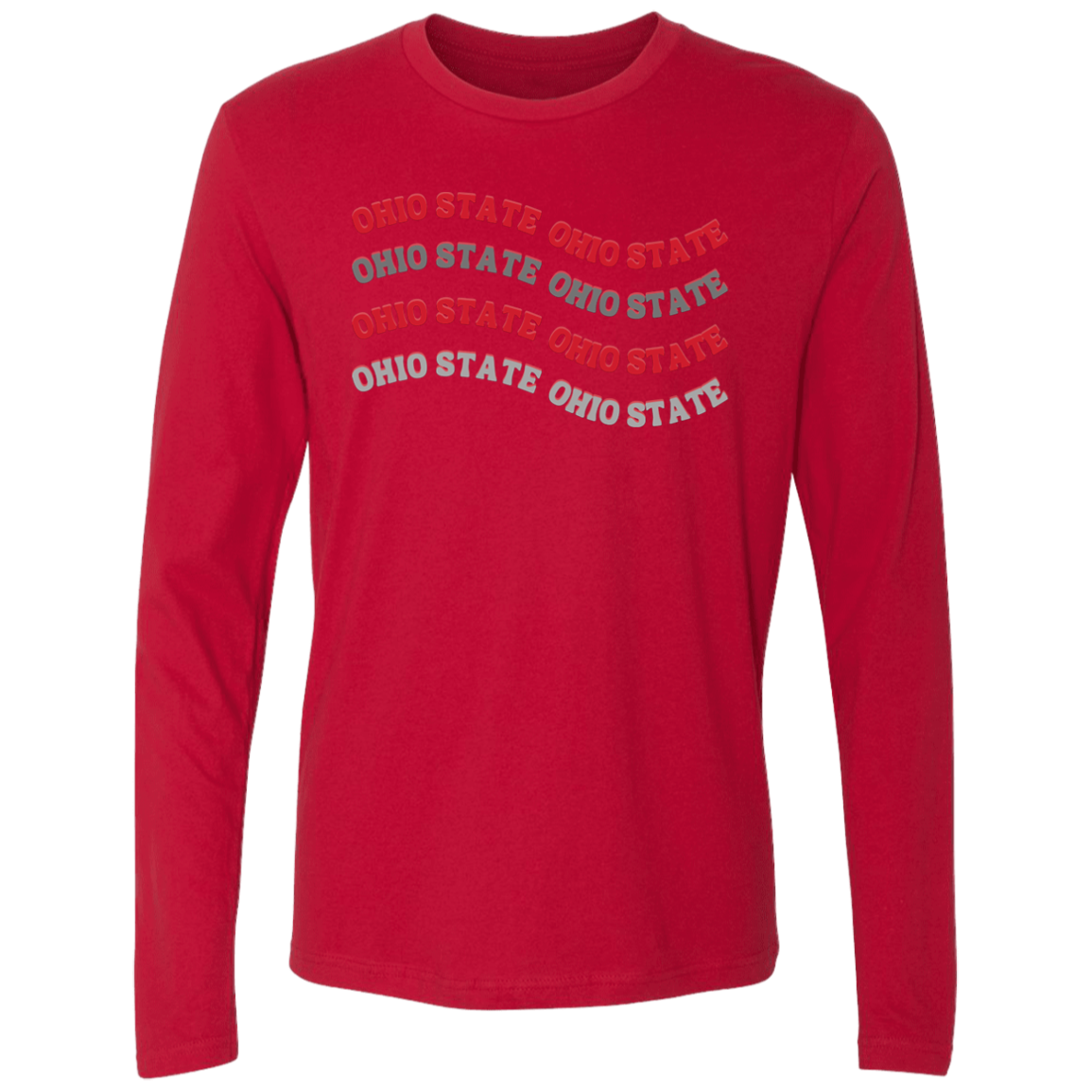 WAVE Ohio State Men's Premium LS