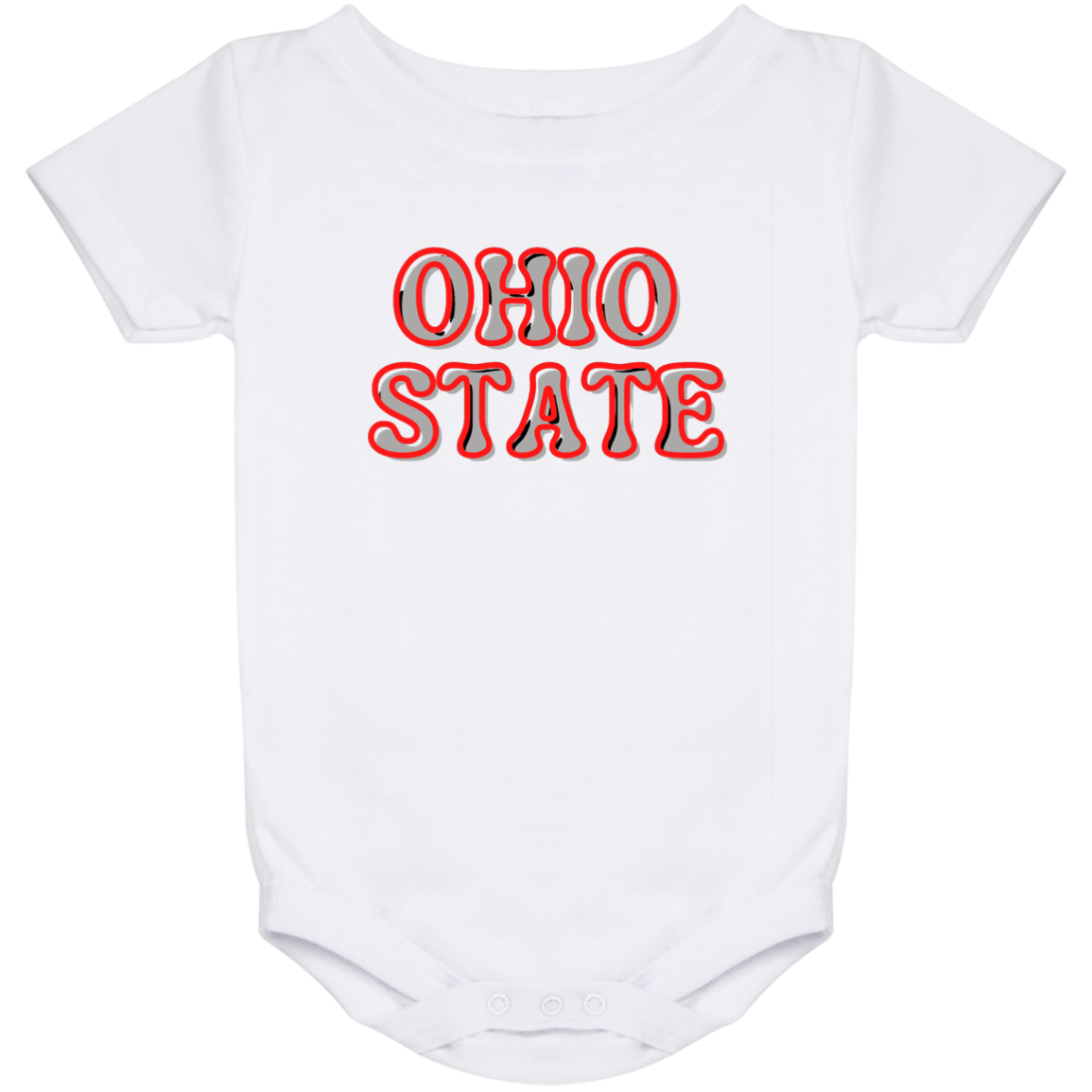 OSTATE Ohio State Baby Onesie 24 Month