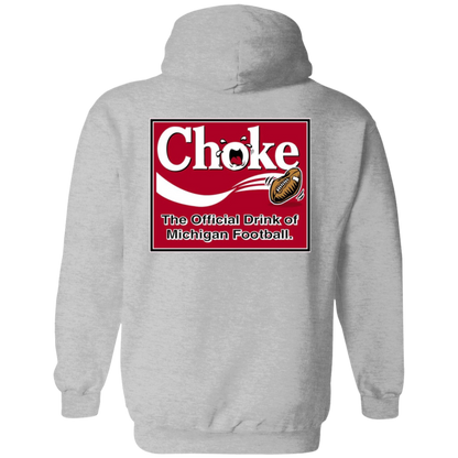 MICHIGAN CHOKE Ohio State Women's Zip Up Hooded Sweatshirt