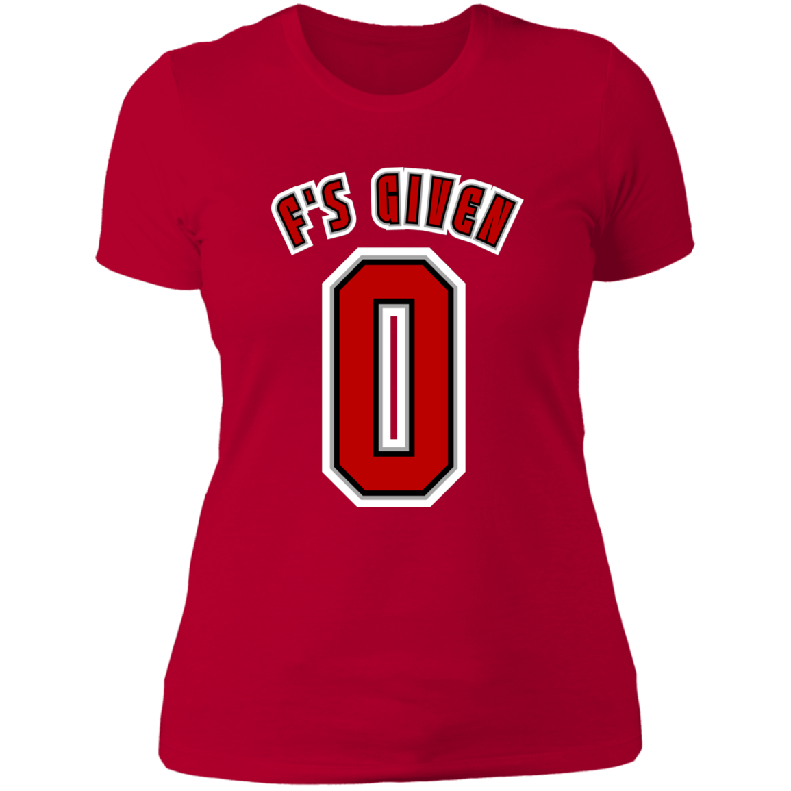 F'SGIVEN Ohio State Ladies' Boyfriend T-Shirt