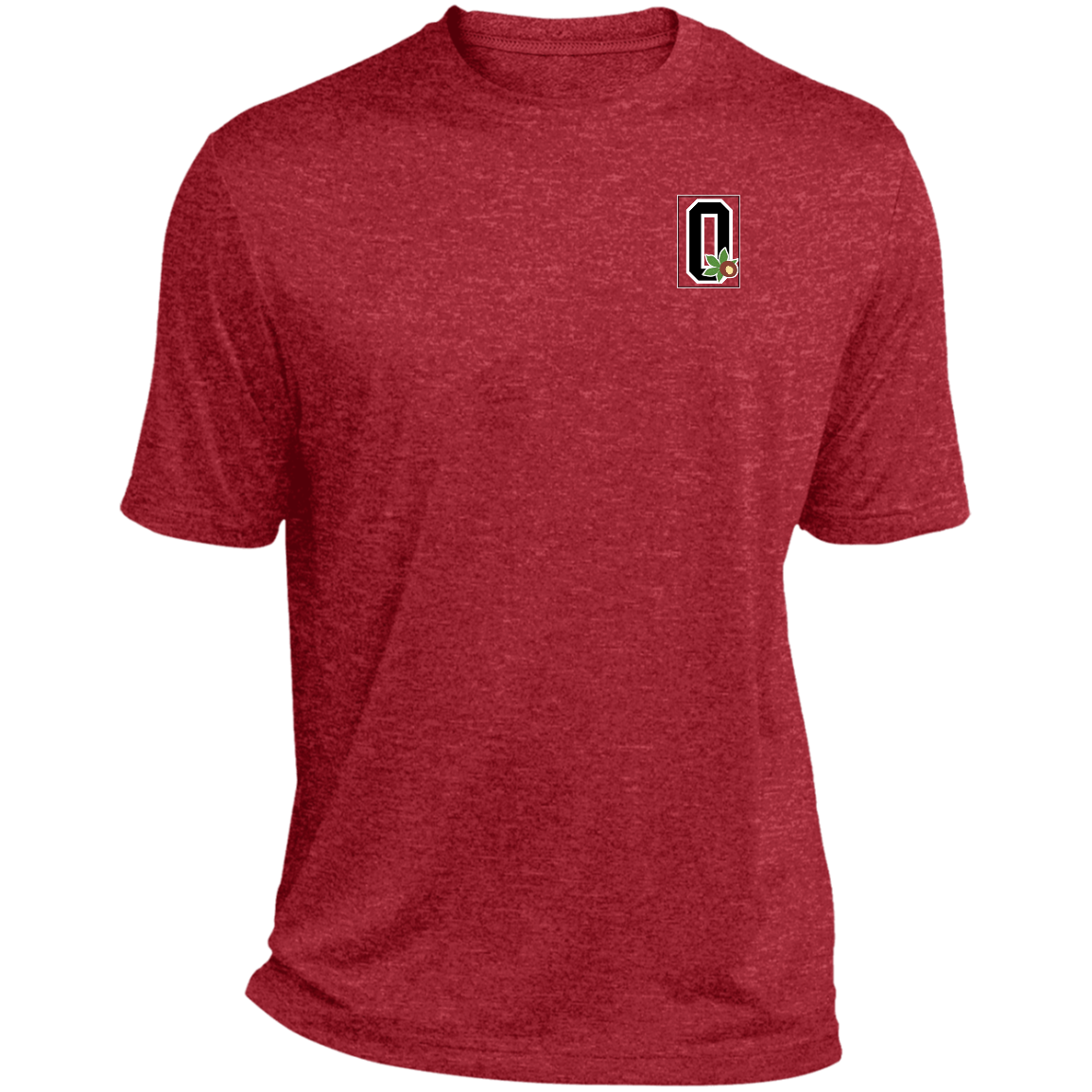 GIVEN'S Ohio State Heather Performance Tee