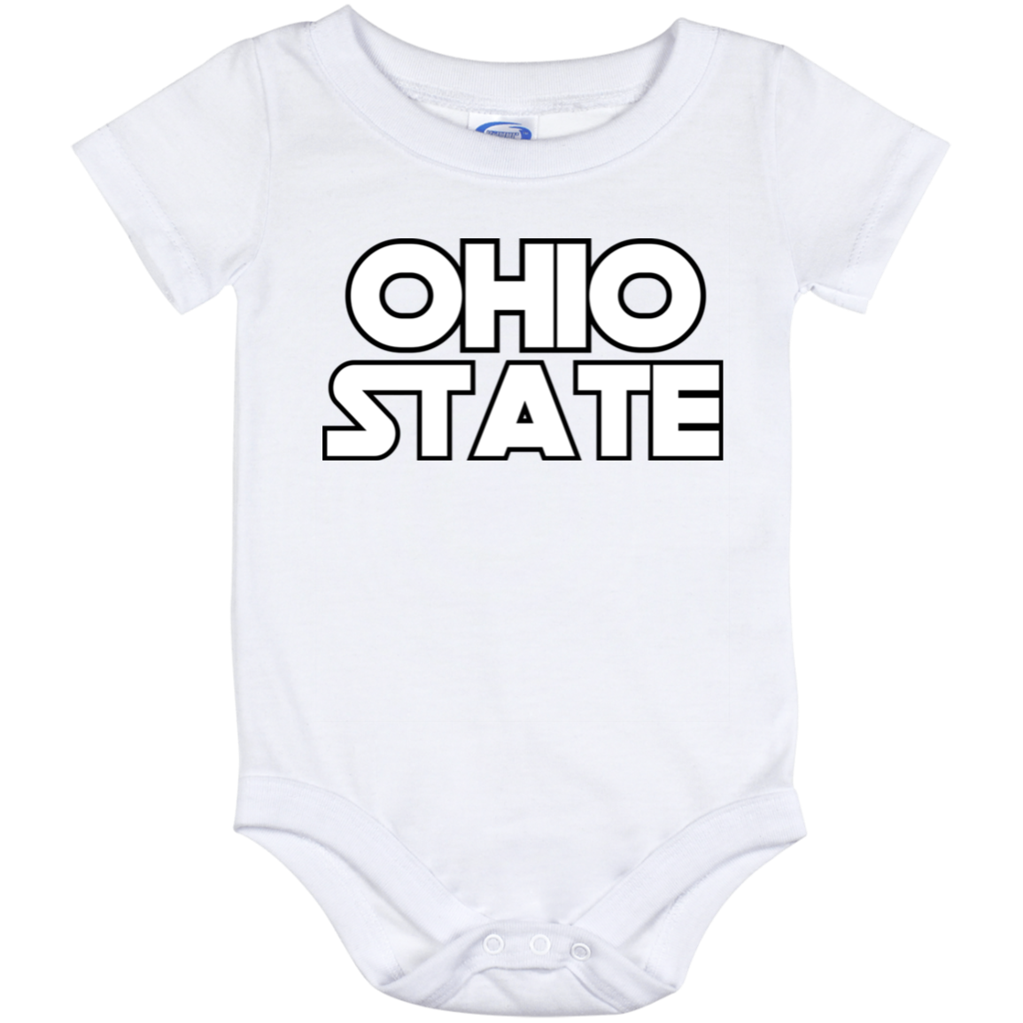 STAR Ohio State Baby Onesie 12 Month