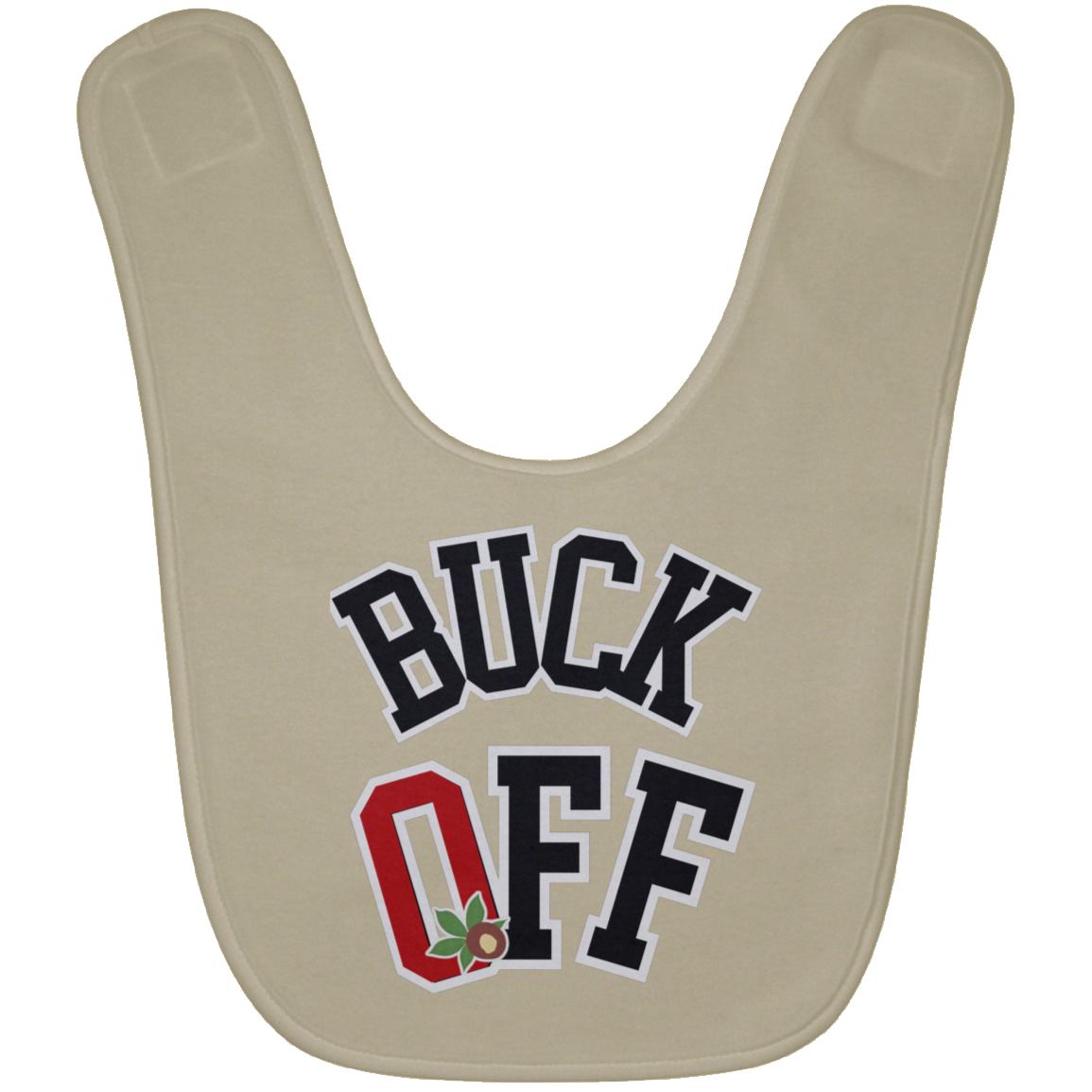 BUCKOFF Ohio State Baby Bib