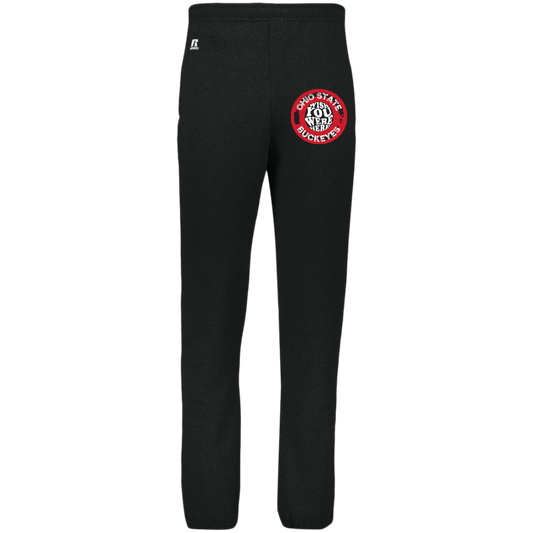 WISH Ohio State Dri-Power Closed Bottom Pocket Sweatpants