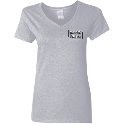 STATEMAN Ohio State Ladies' V-Neck T-Shirt