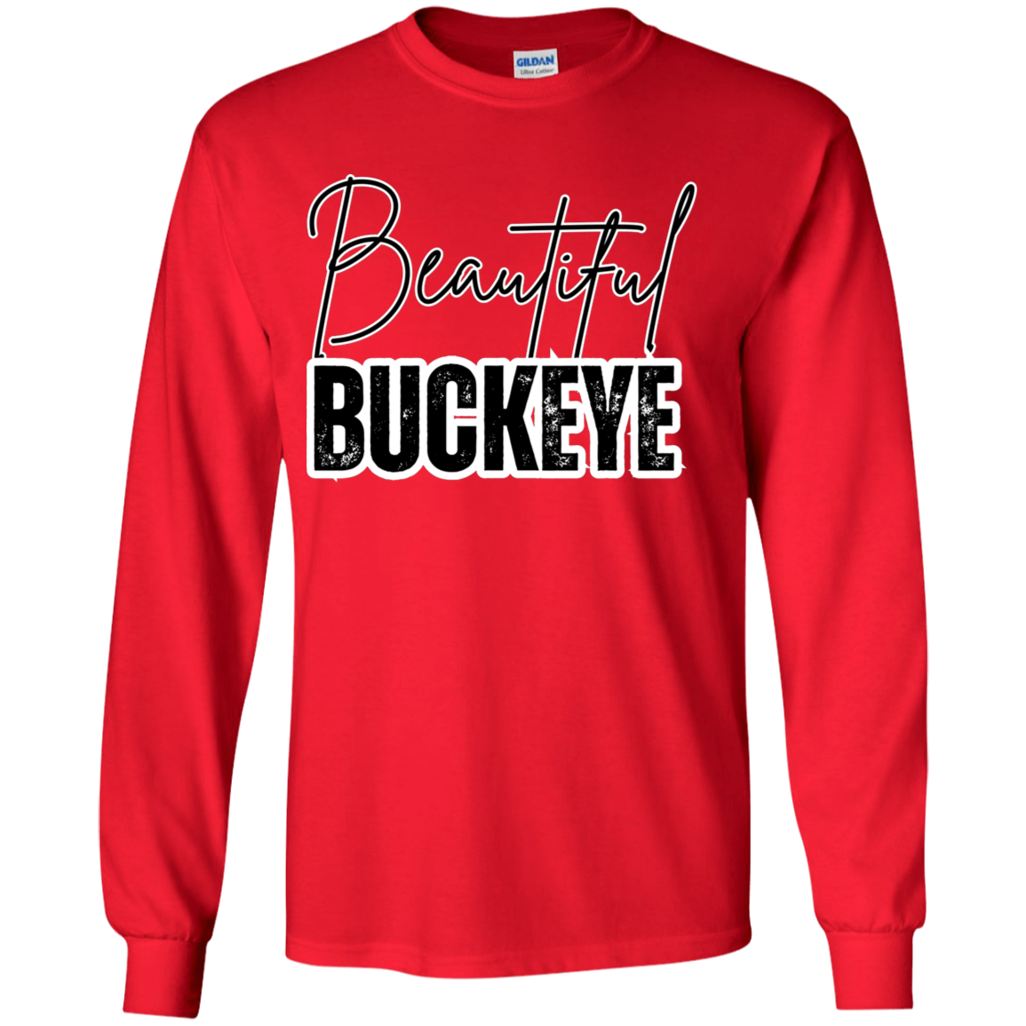 BEAUTIFUL Ohio State Youth LS T-Shirt