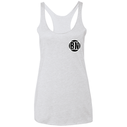 BNB Ohio State Ladies' Triblend Racerback Tank