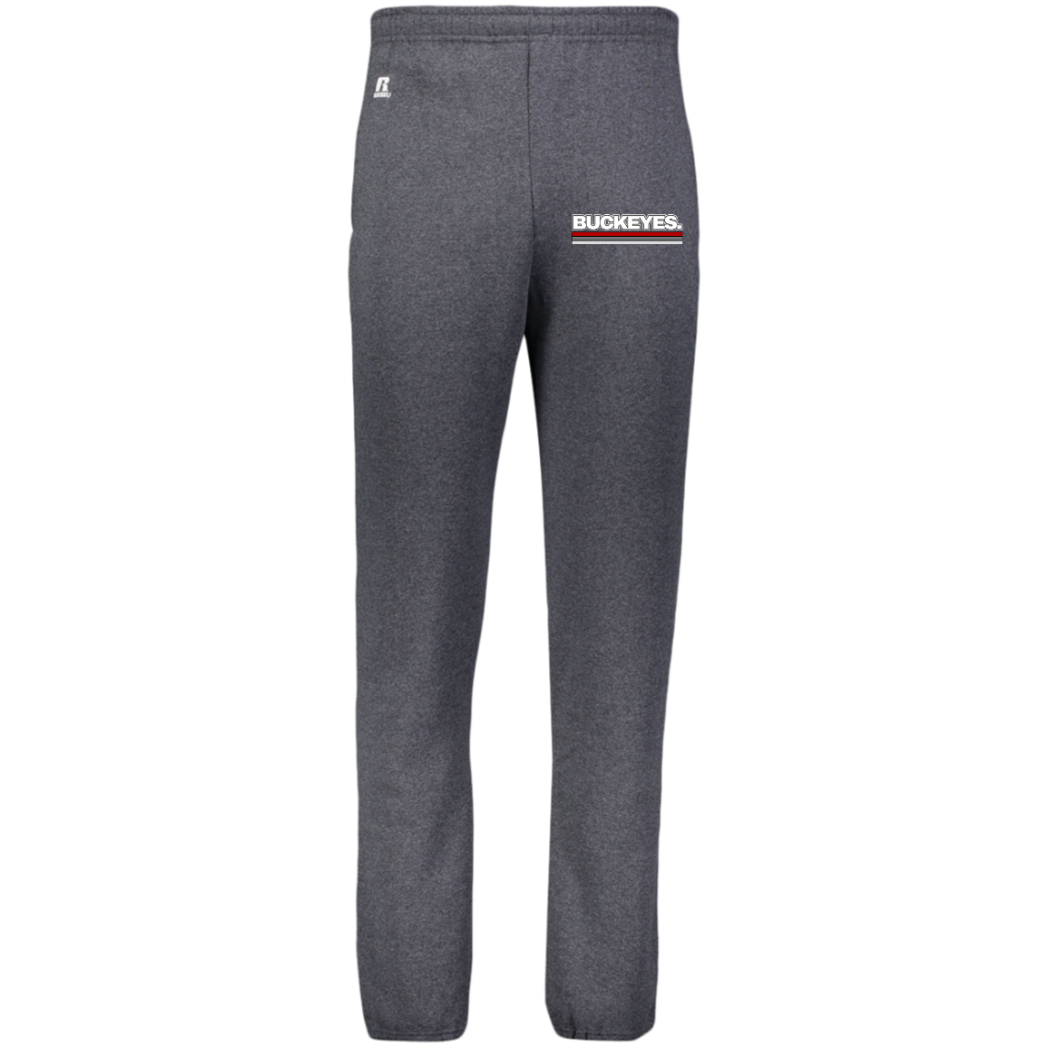 BUCKEYES. Ohio State Dri-Power Closed Bottom Pocket Sweatpants