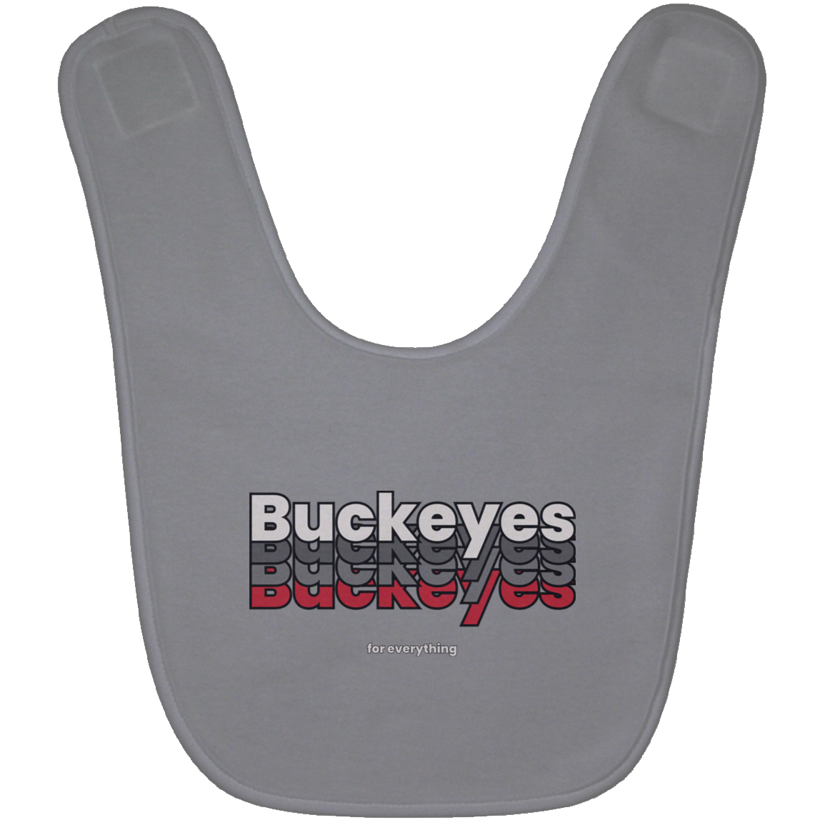 REPEAT Ohio State Baby Bib