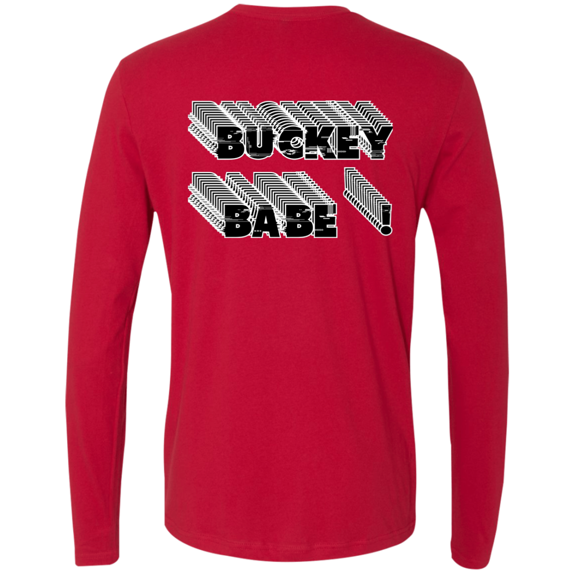 BUCKEYEBABE Ohio State Men's Premium LS