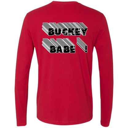 BUCKEYEBABE Ohio State Men's Premium LS