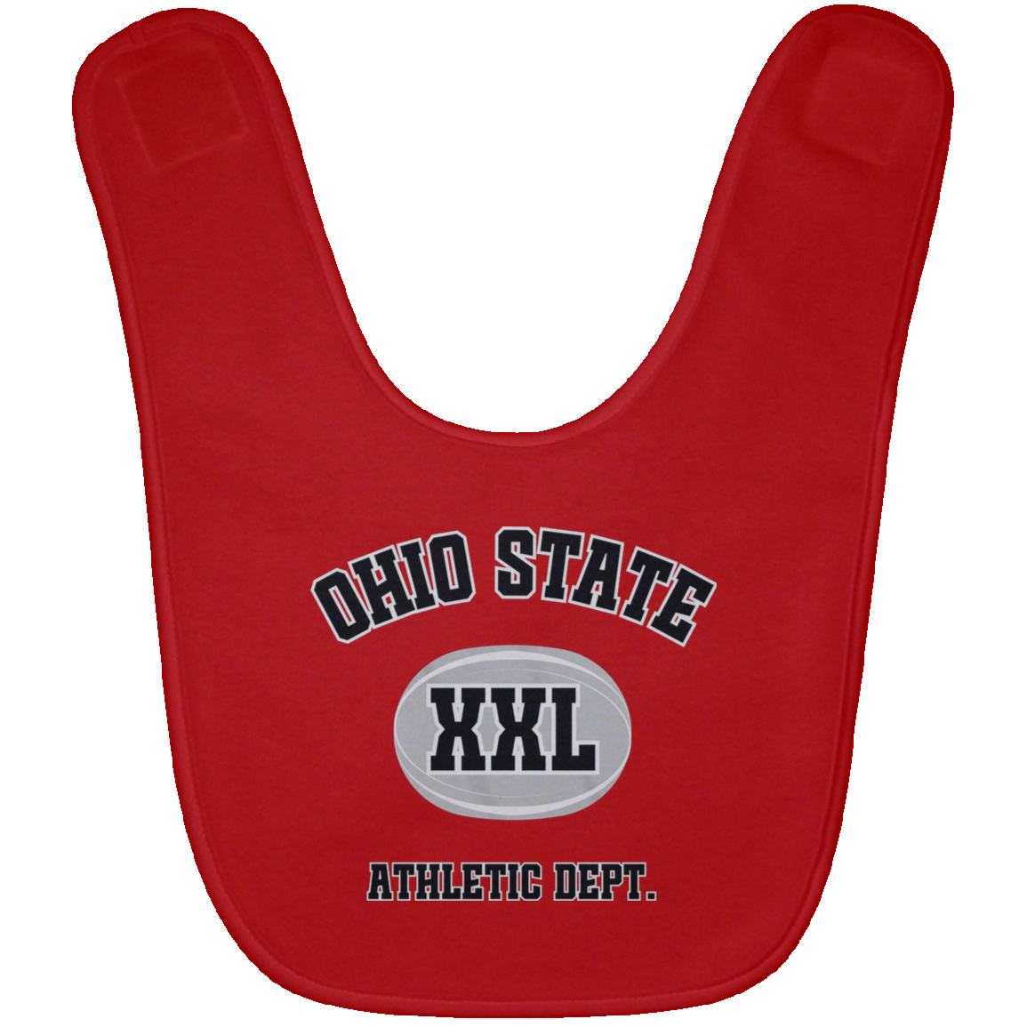 XXL Ohio State Baby Bib