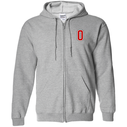 KICKIN Ohio State Zip Up Hooded Sweatshirt