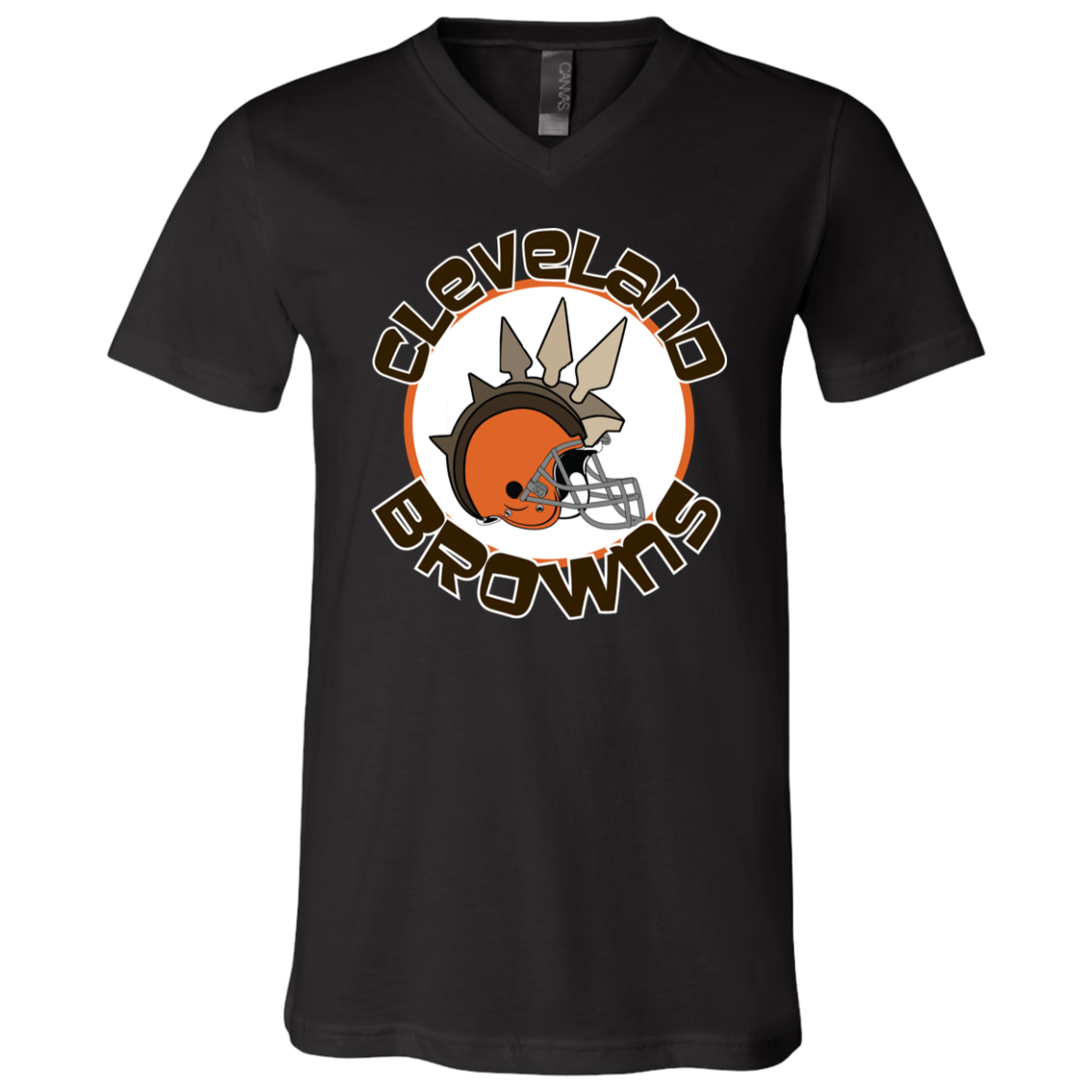 Cleveland 80'S Unisex Jersey SS V-Neck T-Shirt