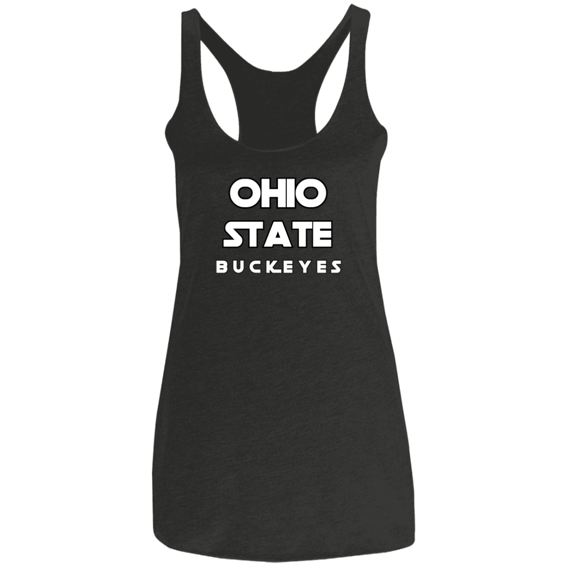 STAR Ohio State Ladies' Triblend Racerback Tank