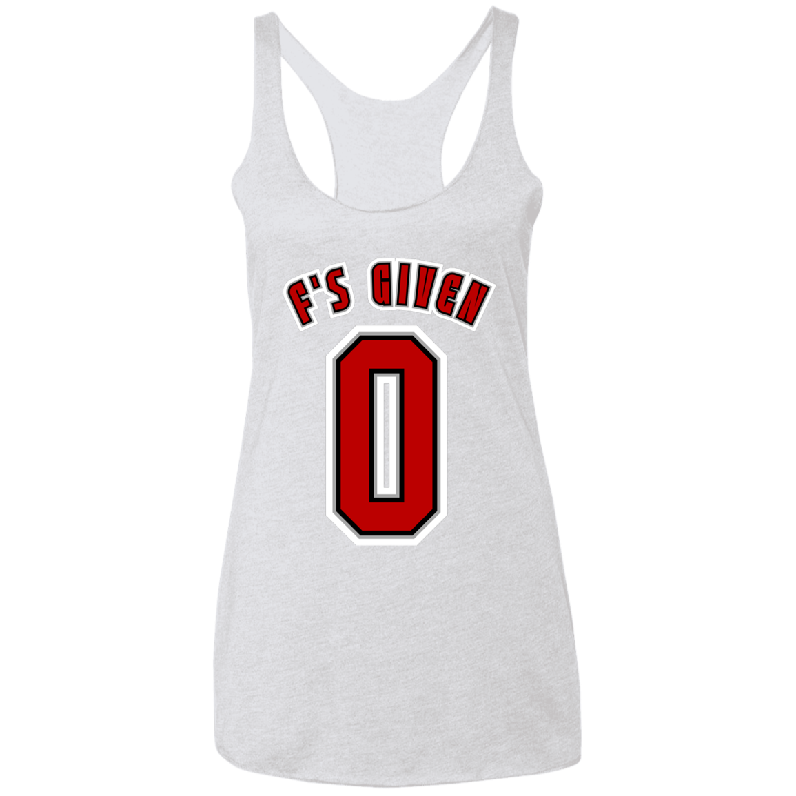 F'SGIVEN Ohio State Ladies' Triblend Racerback Tank