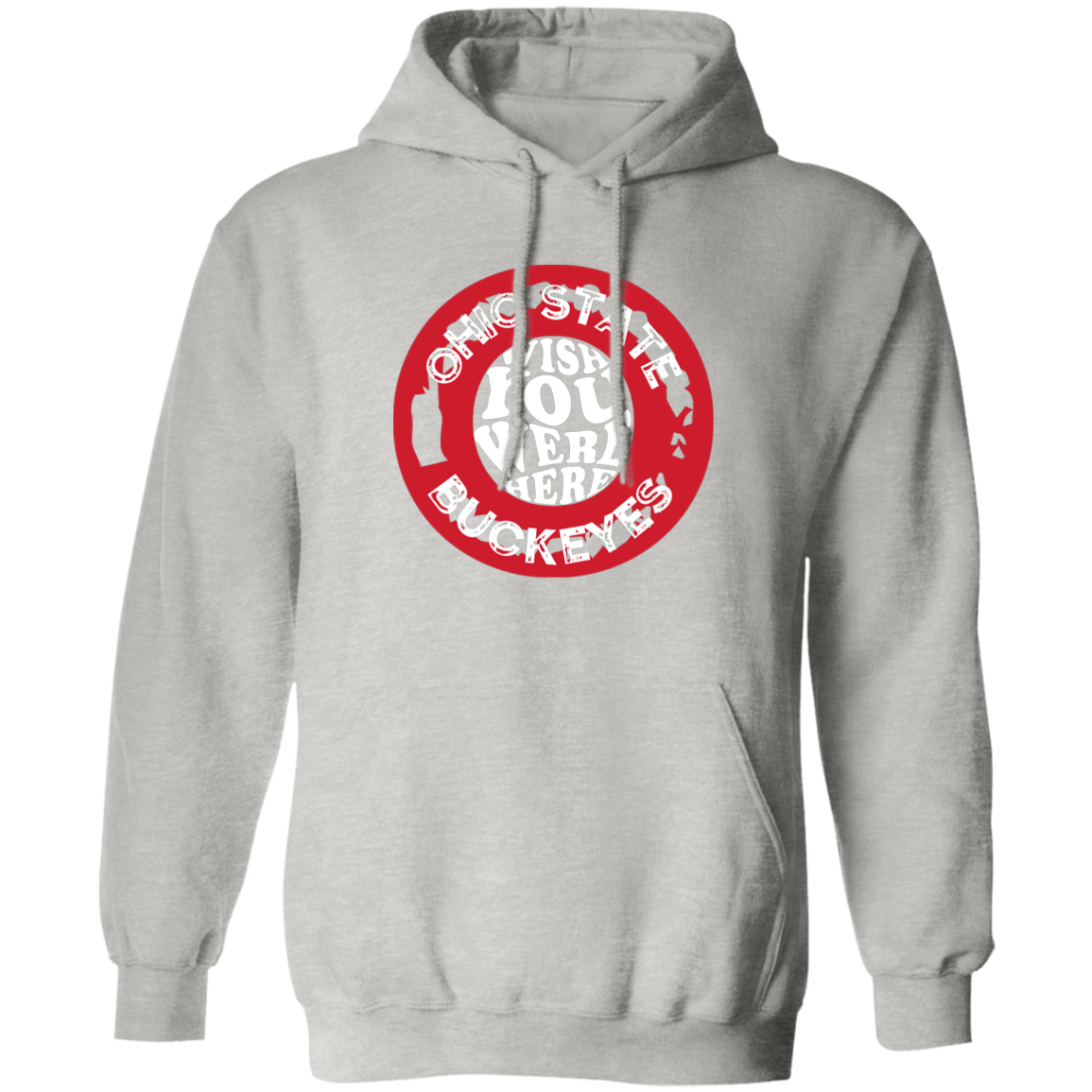 WISH Ohio State Pullover Hoodie