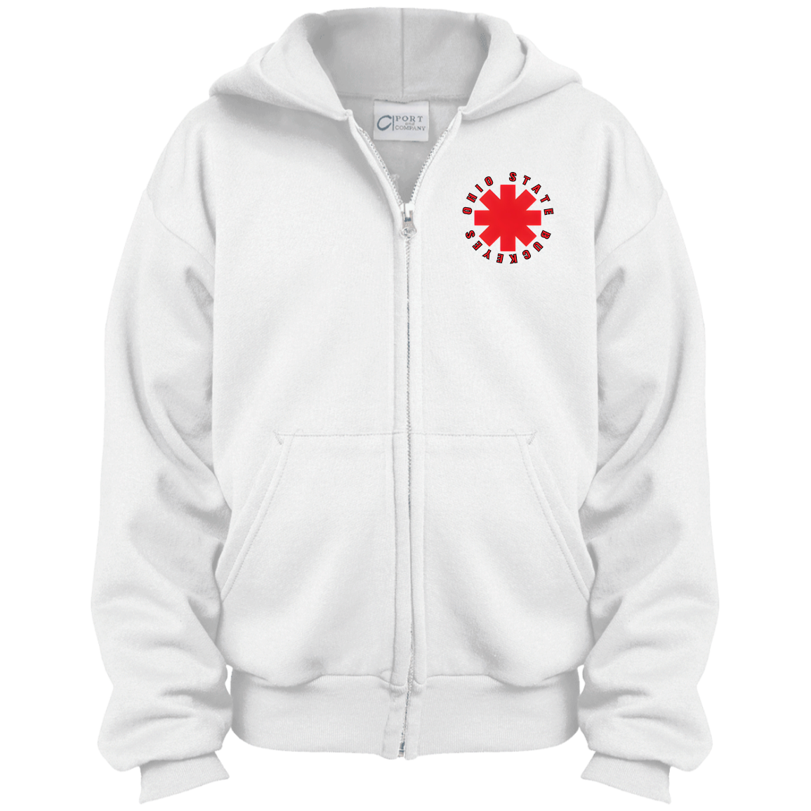 REDHOT Ohio State Youth Full Zip Hoodie