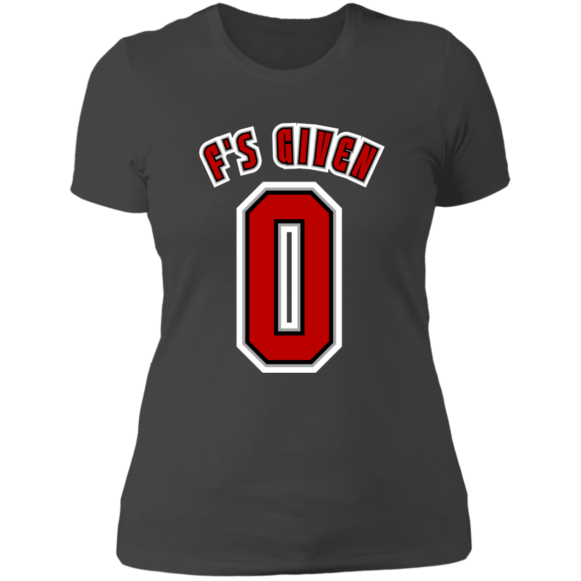 F'SGIVEN Ohio State Ladies' Boyfriend T-Shirt