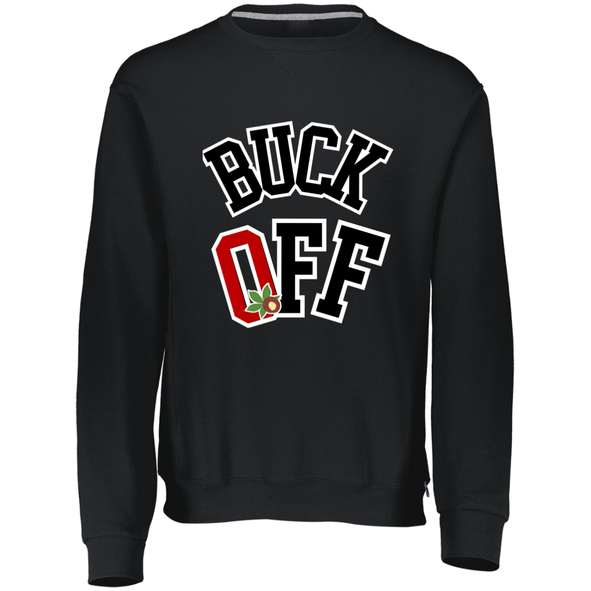 BUCKOFF Ohio State Youth Dri-Power Fleece Crewneck Sweatshirt