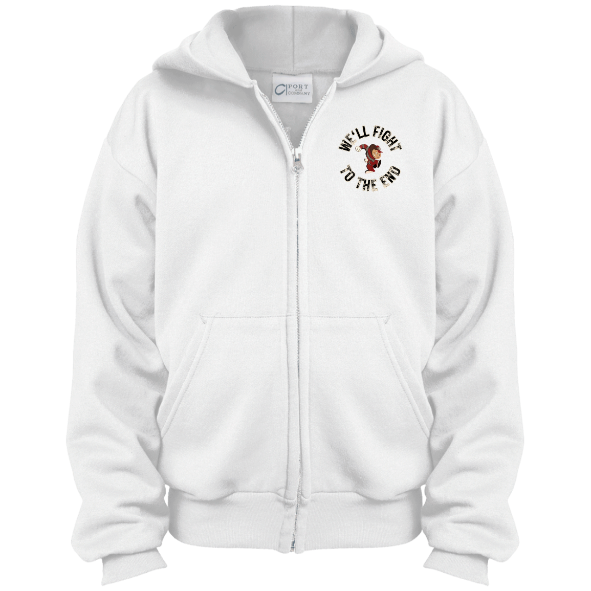 FIGHT Ohio State Youth Full Zip Hoodie