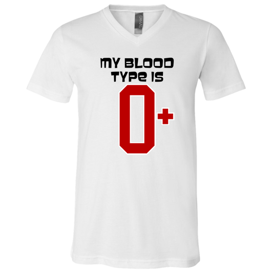 TYPE Ohio State Unisex Jersey SS V-Neck T-Shirt