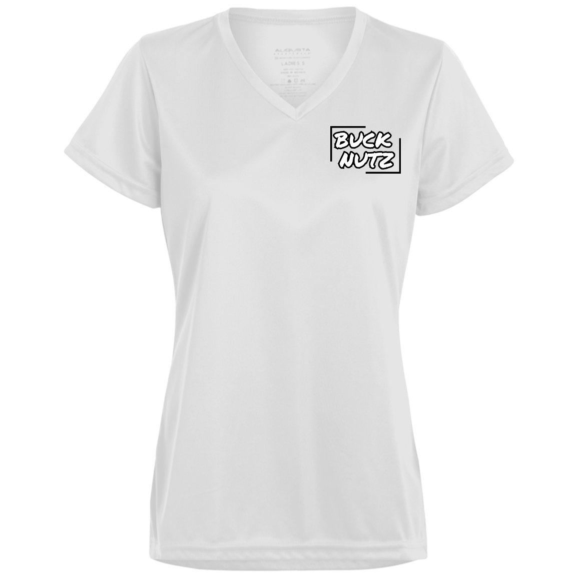 HELLO Ohio State Ladies’ Moisture-Wicking V-Neck Tee