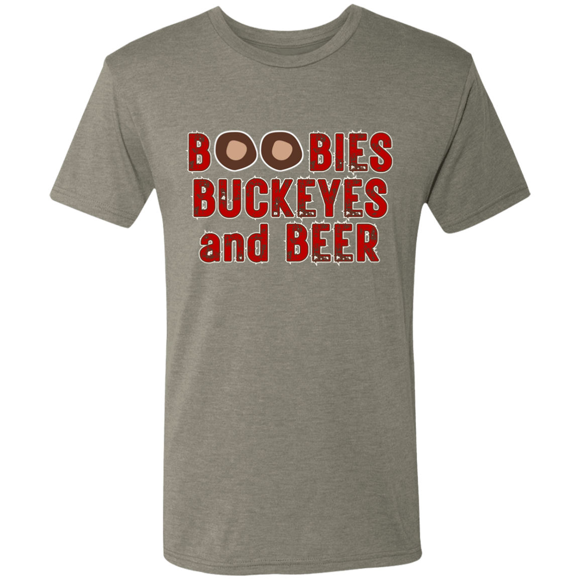 BOOBS Ohio State Men's Triblend T-Shirt