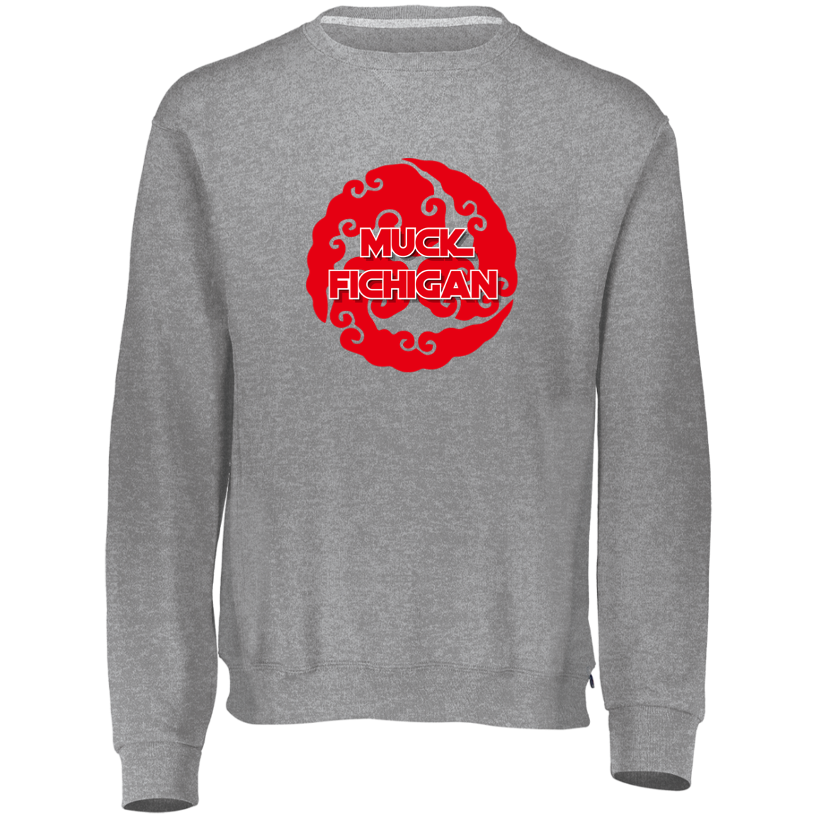 MUCKFICHIGAN Ohio State Dri-Power Fleece Crewneck Sweatshirt