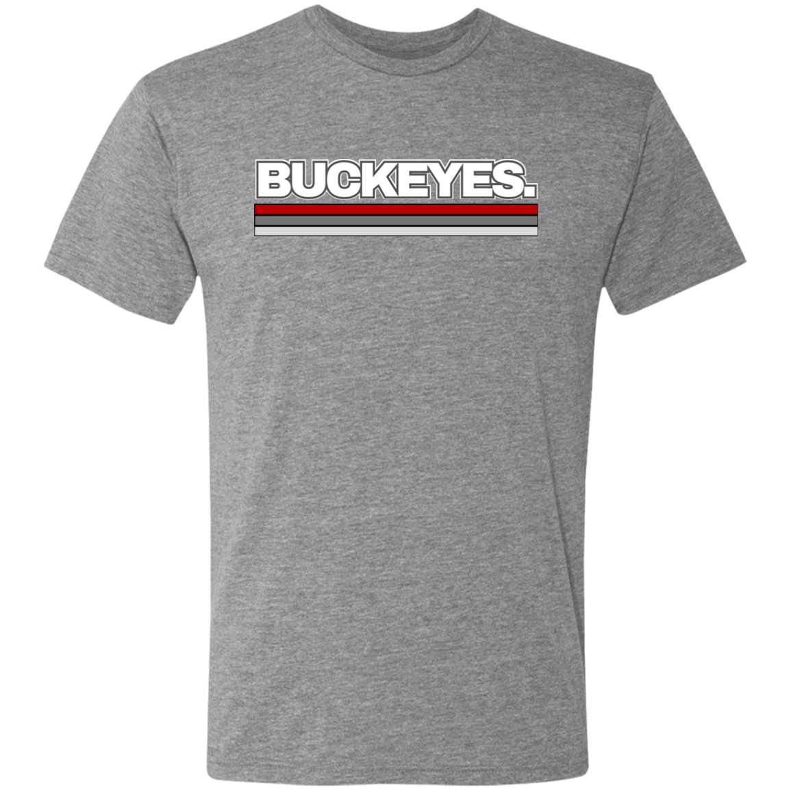 BUCKEYES. Ohio State Men's Triblend T-Shirt